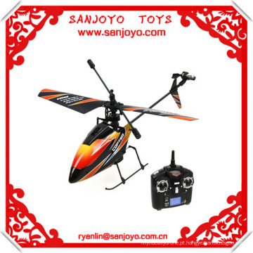 V911 rc helicóptero 2.4G 4CH Único Lâmina Gyro RC MINI Ao Ar Livre r / c helicóptero Com LCD e 2 Baterias helicóptero v911